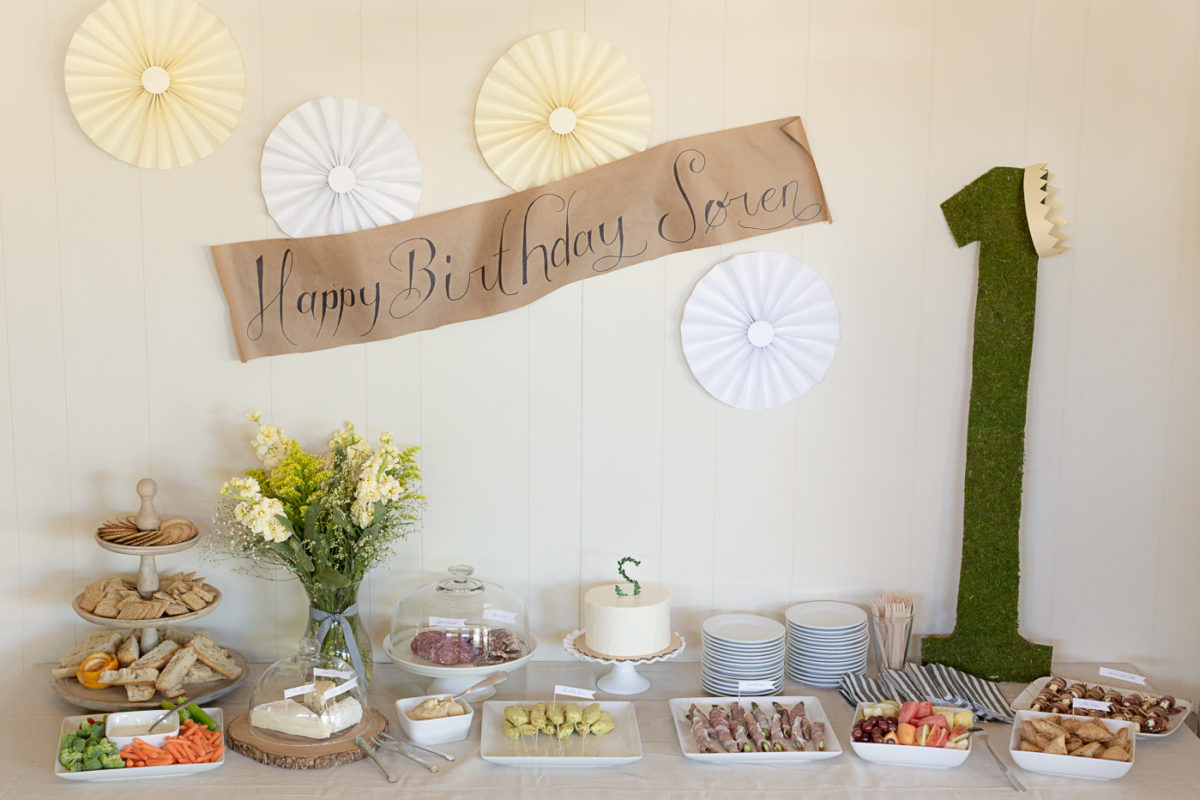 Spring Forest First Birthday Party in San Jose, California by Jessica Doll Creative